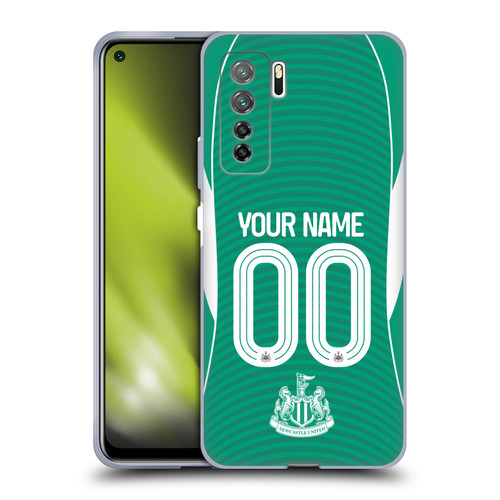 Newcastle United Football Club 2025/26 Crest Away Soft Gel Case for Huawei Nova 7 SE/P40 Lite 5G