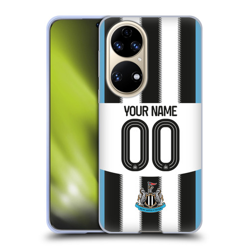 Newcastle United Football Club 2025/26 Crest Home Soft Gel Case for Huawei P50