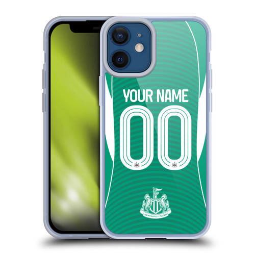 Newcastle United Football Club 2025/26 Crest Away Soft Gel Case for Apple iPhone 12 Mini