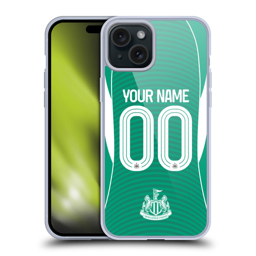 Newcastle United Football Club 2025/26 Crest Away Soft Gel Case for Apple iPhone 15 Plus Newcastle United Football Club 2025/26 Crest Away Soft Gel Case for Apple iPhone 15 Plus