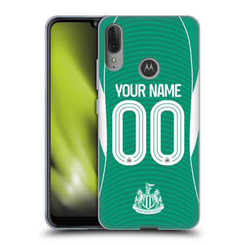 Newcastle United Football Club 2025/26 Crest Away Soft Gel Case for Motorola Moto E6 Plus