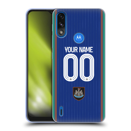 Newcastle United Football Club 2025/26 Crest Third Soft Gel Case for Motorola Moto E7 Power / Moto E7i Power