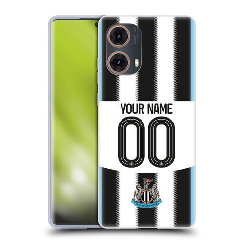 Newcastle United Football Club 2025/26 Crest Home Soft Gel Case for Motorola Moto G85