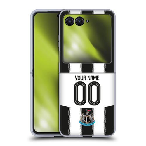 Newcastle United Football Club 2025/26 Crest Home Soft Gel Case for Motorola Razr 40 Ultra / Razr+ 2023 Newcastle United Football Club 2025/26 Crest Home Soft Gel Case for Motorola Razr 40 Ultra / Razr+ 2023
