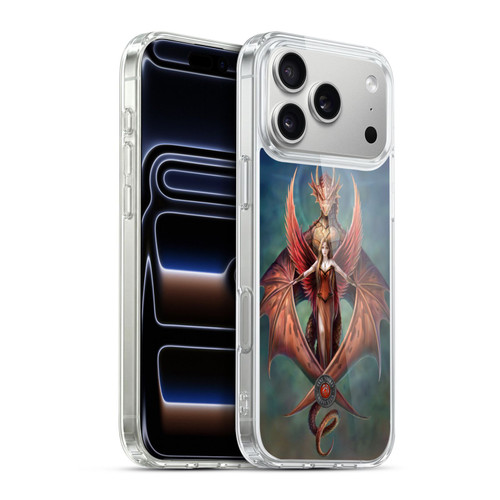 Anne Stokes Dragon Friendship Copperwings Soft Gel Case for Apple iPhone 17 Pro Max