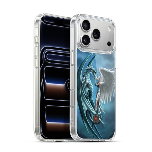 Anne Stokes Dragon Friendship Silverback Soft Gel Case for Apple iPhone 17 Pro Max