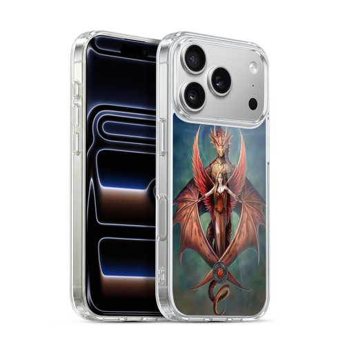 Anne Stokes Dragon Friendship Copperwings Soft Gel Case for Apple iPhone 17 Pro