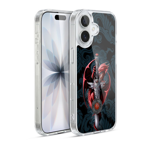 Anne Stokes Dragons Dagger Soft Gel Case for Apple iPhone 17
