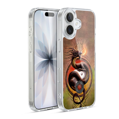 Anne Stokes Dragons Yin Yang Protector Soft Gel Case for Apple iPhone 17