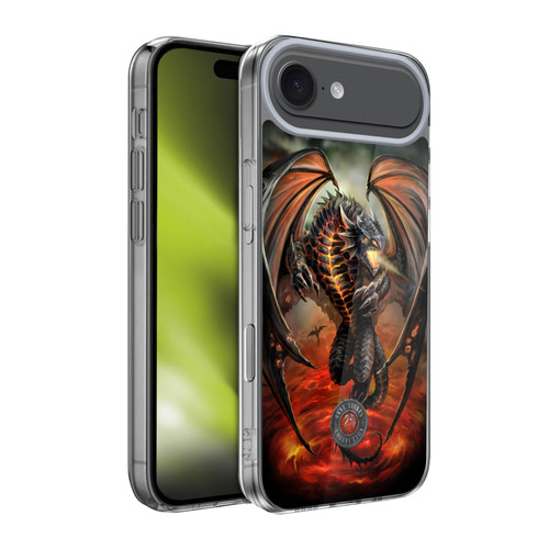 Anne Stokes Dragons Lava Soft Gel Case for Apple iPhone 17 Air