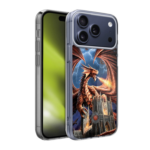 Anne Stokes Dragons Fury Soft Gel Case for Apple iPhone 17 Pro Max