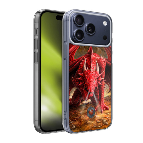 Anne Stokes Dragons Lair Soft Gel Case for Apple iPhone 17 Pro Max