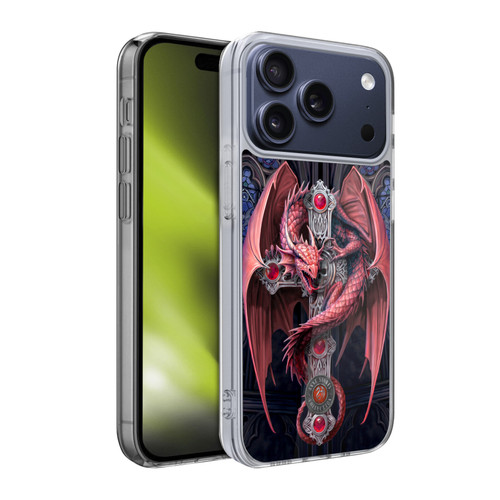 Anne Stokes Dragons Gothic Guardians Soft Gel Case for Apple iPhone 17 Pro Anne Stokes Dragons Gothic Guardians Soft Gel Case for Apple iPhone 17 Pro