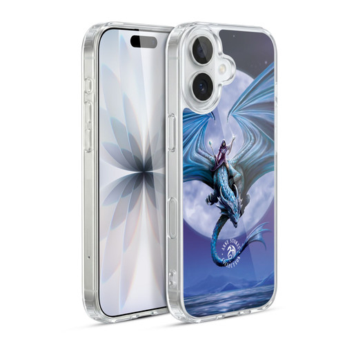 Anne Stokes Dragons 3 Moonstone Soft Gel Case for Apple iPhone 17