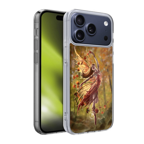 Anne Stokes Fairies Autumn Soft Gel Case for Apple iPhone 17 Pro