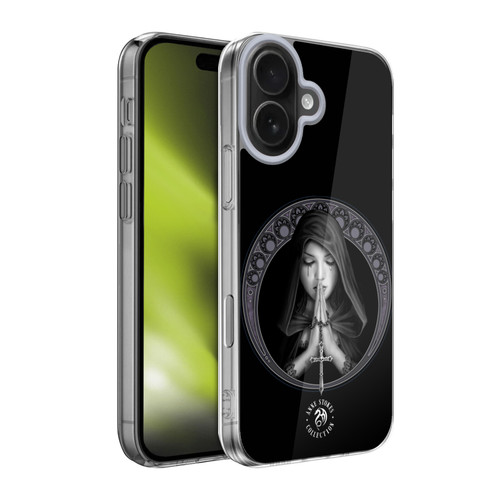 Anne Stokes Gothic Dark Prayer Art Nouveau Soft Gel Case for Apple iPhone 17