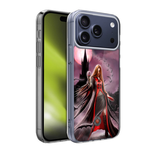 Anne Stokes Gothic Blood Moon Soft Gel Case for Apple iPhone 17 Pro Max