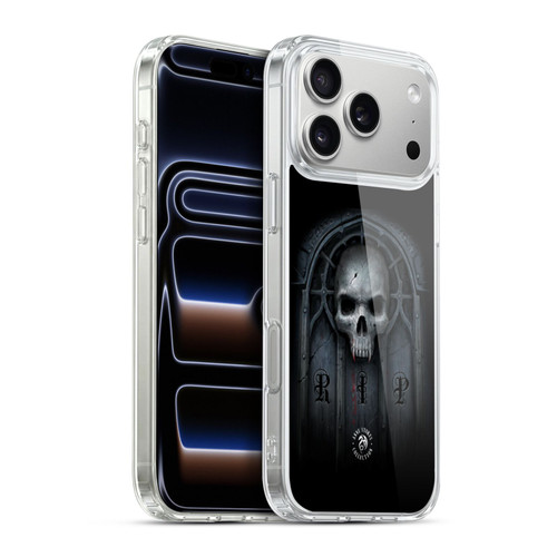 Anne Stokes Gothic Await The Night Skull Soft Gel Case for Apple iPhone 17 Pro Max