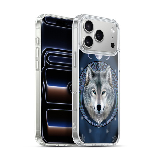 Anne Stokes Wolves Lunar Soft Gel Case for Apple iPhone 17 Pro Max