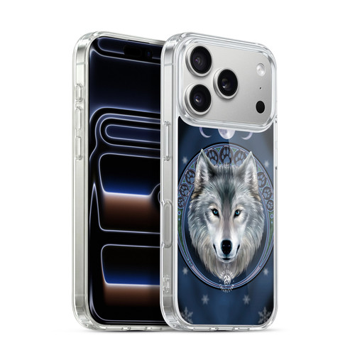 Anne Stokes Wolves Lunar Soft Gel Case for Apple iPhone 17 Pro