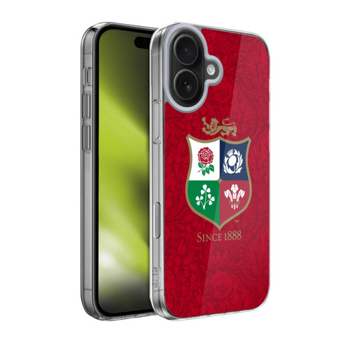 British and Irish Lions 2025 Jersey Kit Replica Soft Gel Case for Apple iPhone 17