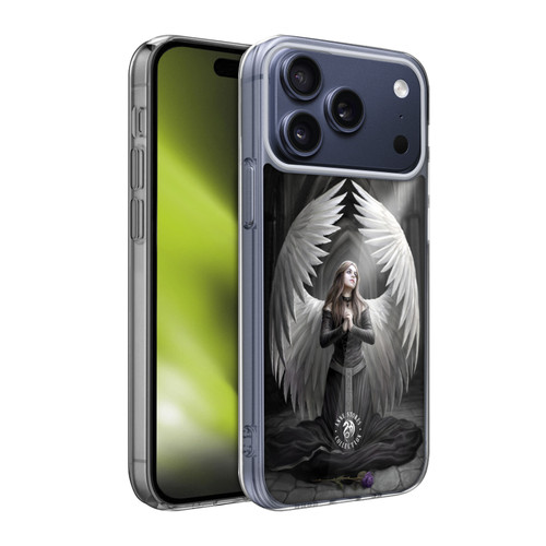 Anne Stokes Angels Prayer For The Fallen Soft Gel Case for Apple iPhone 17 Pro Max