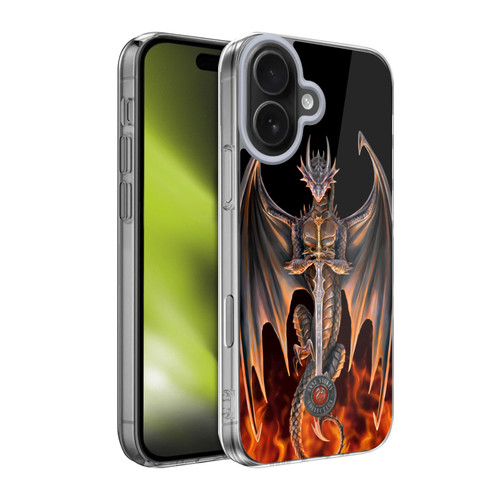 Anne Stokes Dragons 4 Warrior Soft Gel Case for Apple iPhone 17