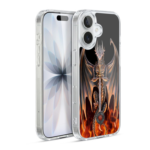 Anne Stokes Dragons 4 Warrior Soft Gel Case for Apple iPhone 17