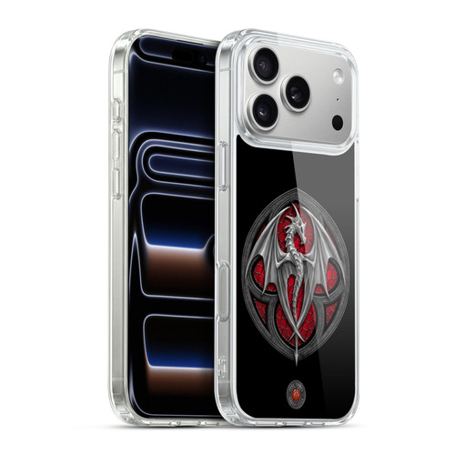 Anne Stokes Dragons 4 Logo Soft Gel Case for Apple iPhone 17 Pro Max