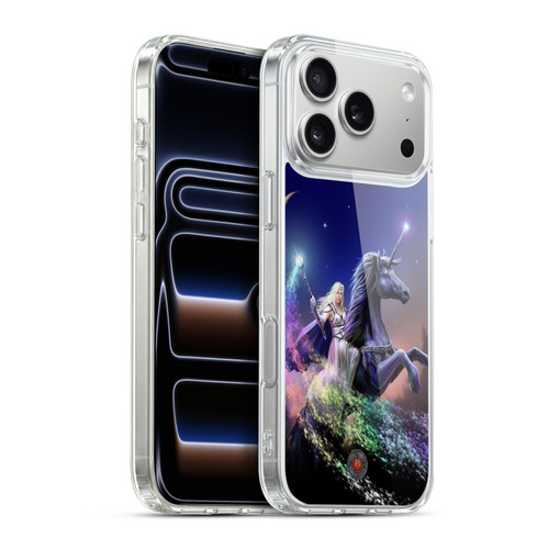 Anne Stokes Mix Fantasy Art Rainbow Magic Soft Gel Case for Apple iPhone 17 Pro Max
