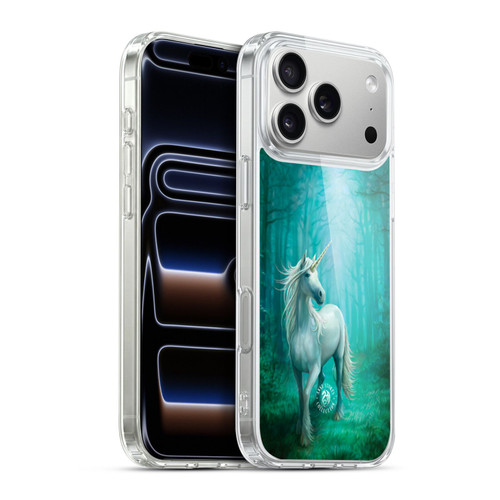 Anne Stokes Mythical Creatures Forest Unicorn Soft Gel Case for Apple iPhone 17 Pro Max