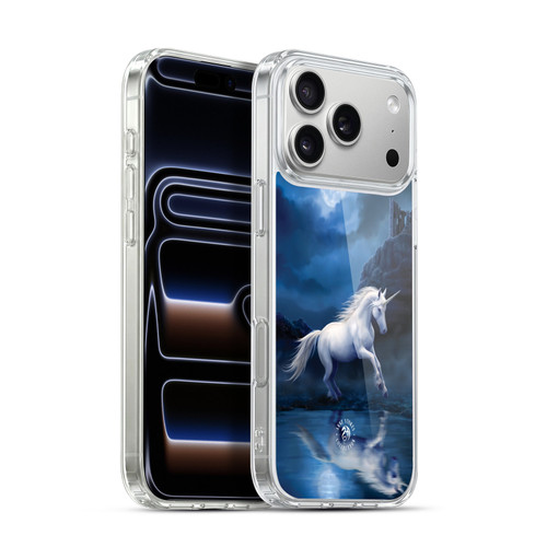 Anne Stokes Mythical Creatures Moonlight Unicorn Soft Gel Case for Apple iPhone 17 Pro Max