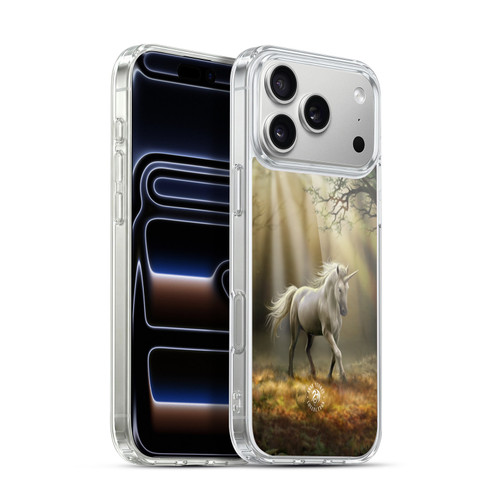 Anne Stokes Mythical Creatures Glimpse of a Unicorn Soft Gel Case for Apple iPhone 17 Pro Max