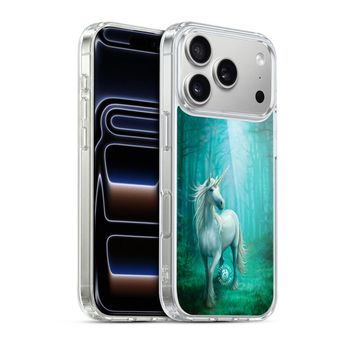 Anne Stokes Mythical Creatures Forest Unicorn Soft Gel Case for Apple iPhone 17 Pro