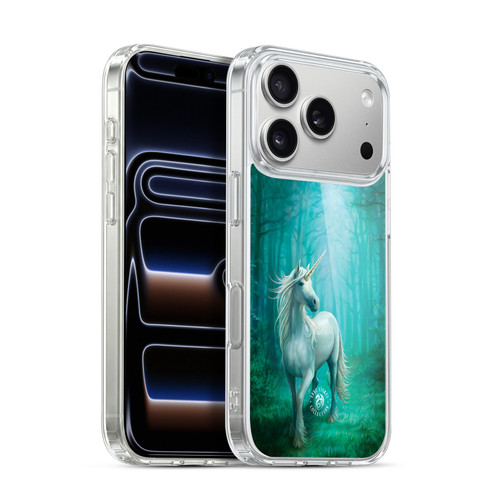 Anne Stokes Mythical Creatures Forest Unicorn Soft Gel Case for Apple iPhone 17 Pro