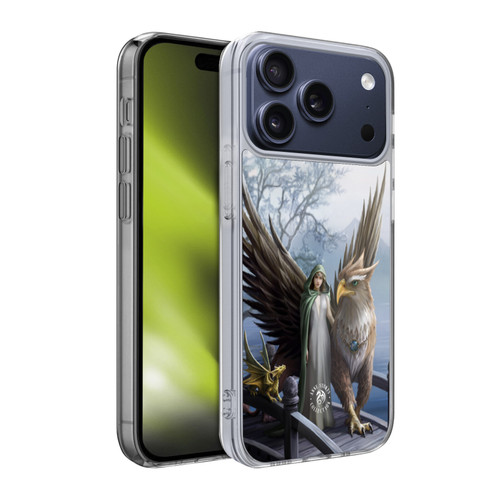 Anne Stokes Mythical Creatures Realm of Tranquility Soft Gel Case for Apple iPhone 17 Pro