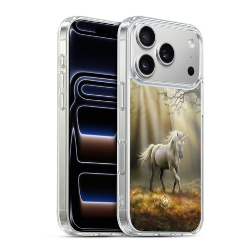 Anne Stokes Mythical Creatures Glimpse of a Unicorn Soft Gel Case for Apple iPhone 17 Pro