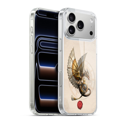 Anne Stokes Steampunk Clockwork Dragon Soft Gel Case for Apple iPhone 17 Pro Max