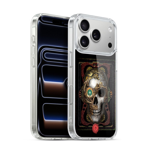 Anne Stokes Steampunk Skull Soft Gel Case for Apple iPhone 17 Pro