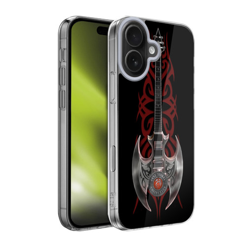Anne Stokes Tribal Rock God Guitar Soft Gel Case for Apple iPhone 17