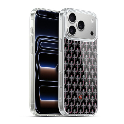 Anne Stokes Tribal Cross Gothic Pattern Soft Gel Case for Apple iPhone 17 Pro Max