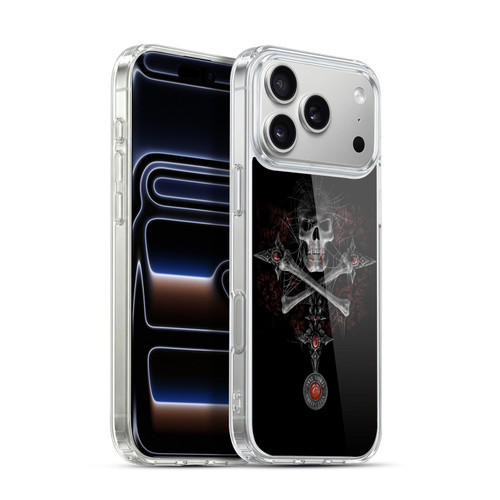 Anne Stokes Tribal Gothic Skull Soft Gel Case for Apple iPhone 17 Pro Max