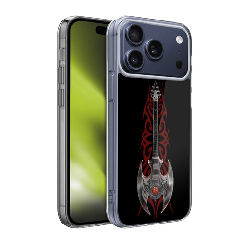 Anne Stokes Tribal Rock God Guitar Soft Gel Case for Apple iPhone 17 Pro Max