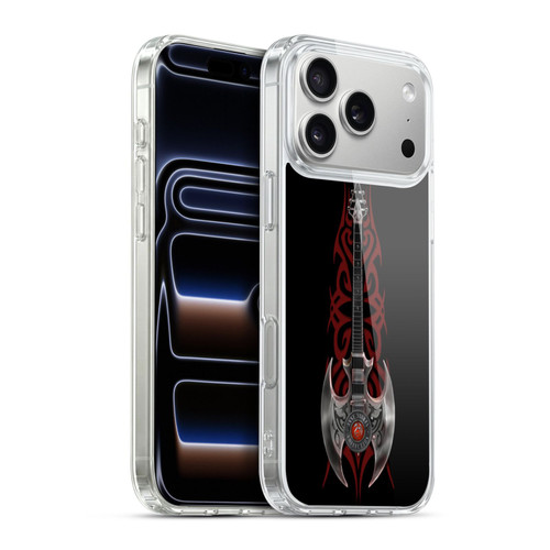 Anne Stokes Tribal Rock God Guitar Soft Gel Case for Apple iPhone 17 Pro Max