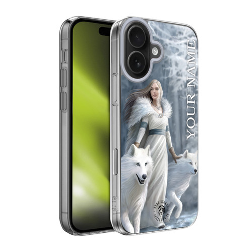 Custom Customised Personalised Anne Stokes Art Winter Guardians Soft Gel Case for Apple iPhone 17
