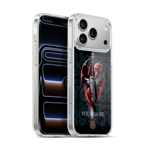 Custom Customised Personalised Anne Stokes Art Dagger Soft Gel Case for Apple iPhone 17 Pro Max