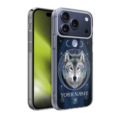 Custom Customised Personalised Anne Stokes Art Lunar Soft Gel Case for Apple iPhone 17 Pro Max