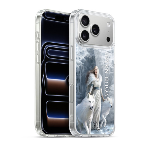 Custom Customised Personalised Anne Stokes Art Winter Guardians Soft Gel Case for Apple iPhone 17 Pro Max