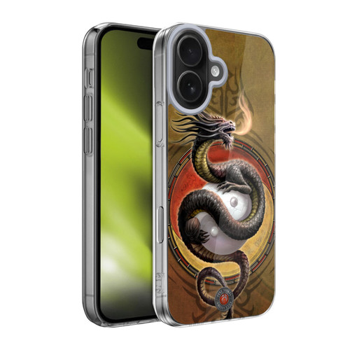 Anne Stokes Guardian Dragons Yin Yang Protector Soft Gel Case for Apple iPhone 17