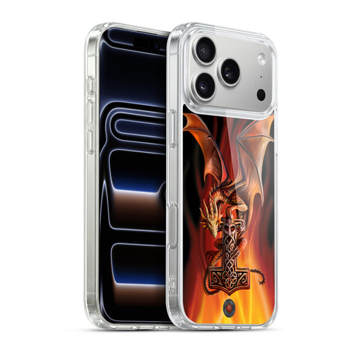Anne Stokes Guardian Dragons God's Hammer Soft Gel Case for Apple iPhone 17 Pro Max